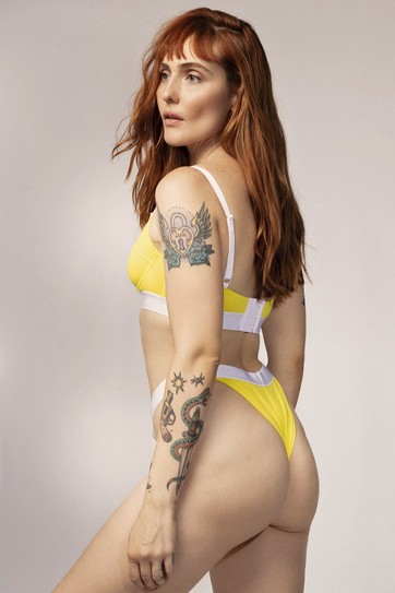 SUTIÃ MEIA TAÇA AMARELO GRAZIA